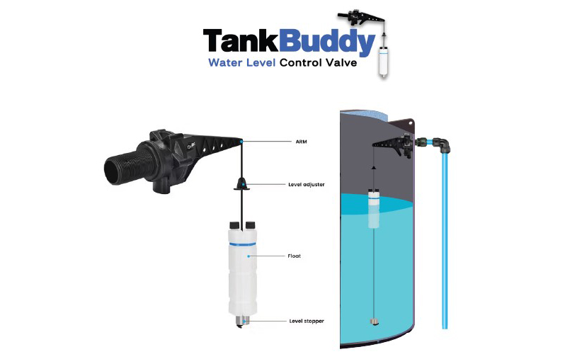 tank buddy water level control valve